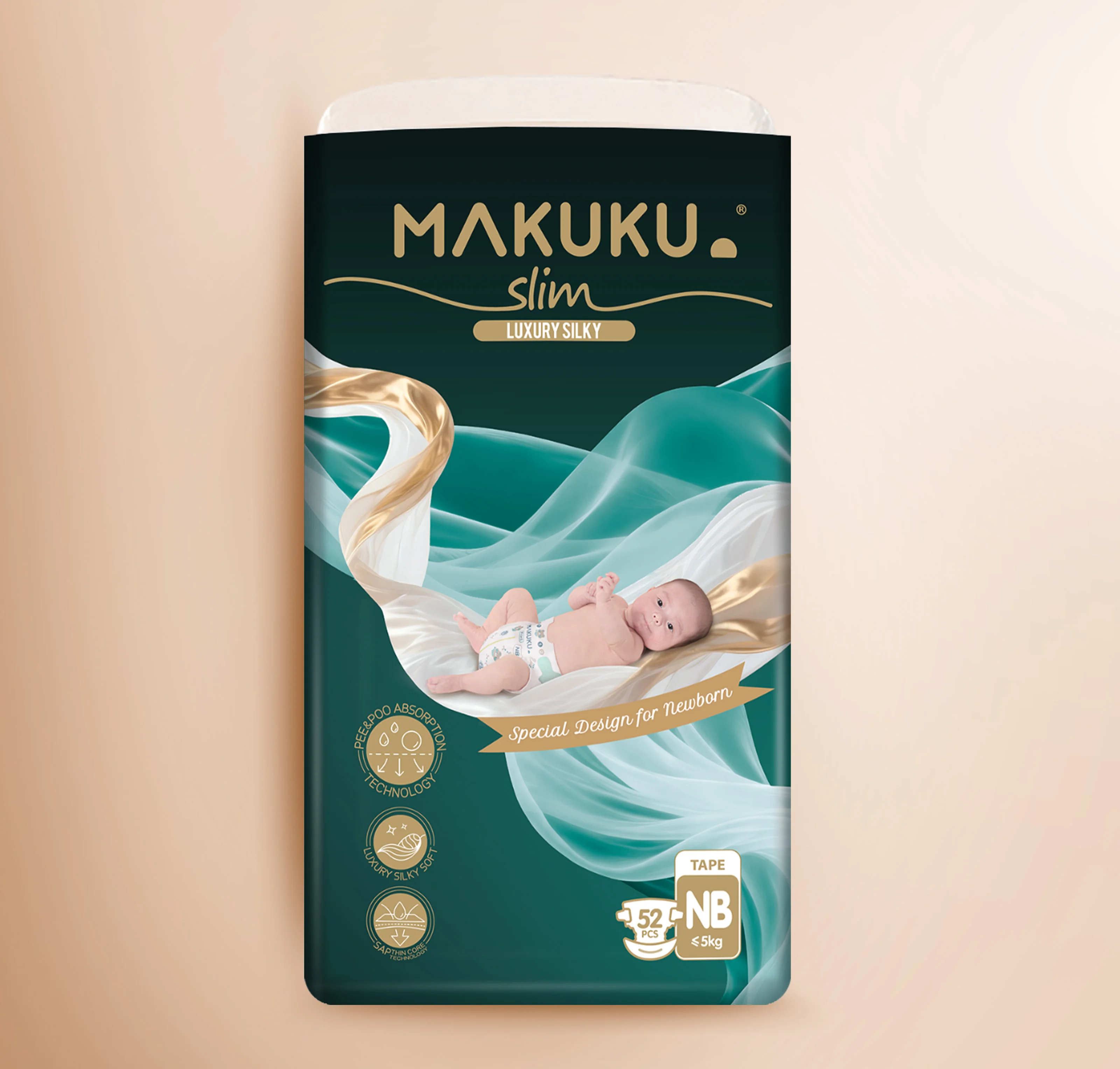 MAKUKU Slim Luxury Silky